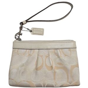 Coach Y2K Optic Signature Pleated Wristlet